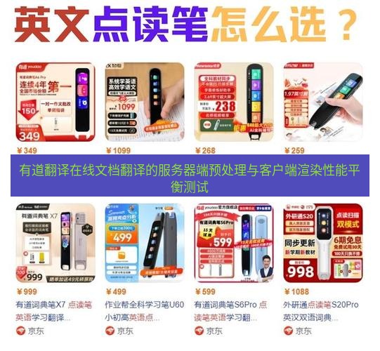 有道翻译在线 有道翻译在线文档翻译的服务器端预处理与客户端渲染性能平衡测试