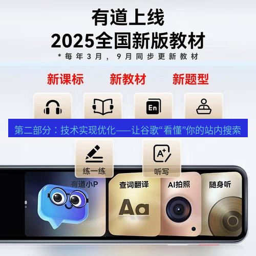 有道翻译在线 第二部分：技术实现优化——让谷歌“看懂”你的站内搜索