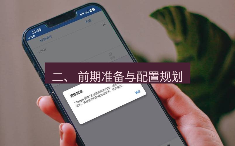 有道翻译在线 二、 前期准备与配置规划
