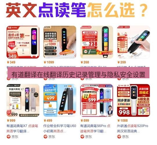 有道翻译在线 有道翻译在线翻译历史记录管理与隐私安全设置