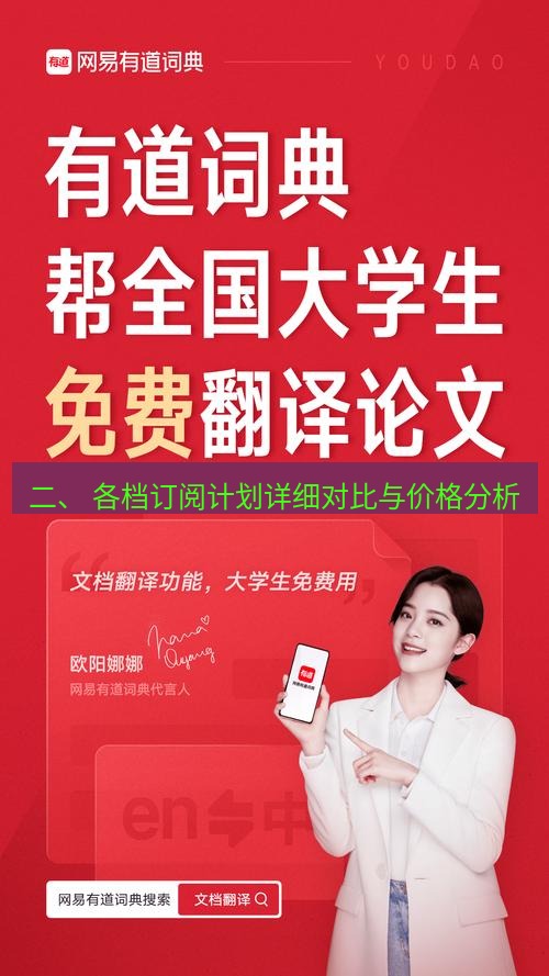 有道翻译在线 二、 各档订阅计划详细对比与价格分析