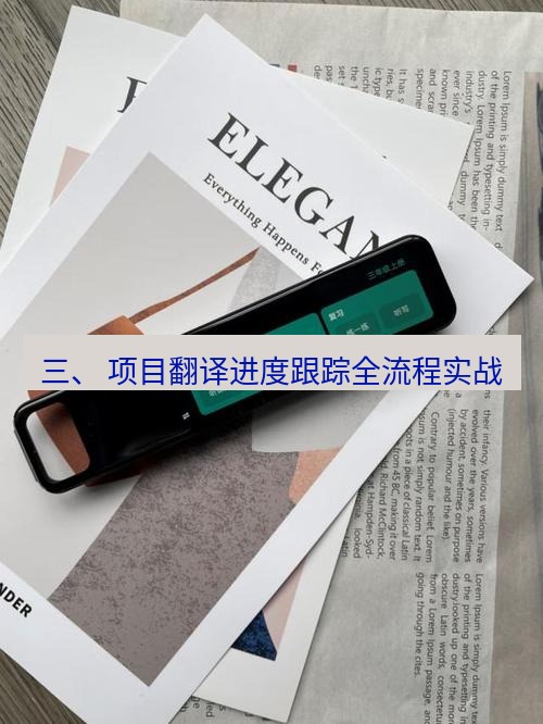 有道翻译在线 三、 项目翻译进度跟踪全流程实战