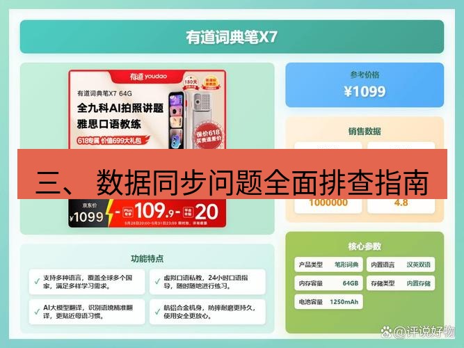 有道翻译在线 三、 数据同步问题全面排查指南