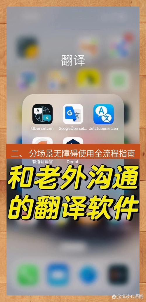 有道翻译在线 二、 分场景无障碍使用全流程指南