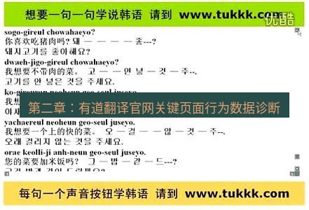有道翻译在线 第二章：有道翻译官网关键页面行为数据诊断