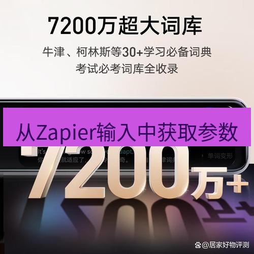 有道翻译在线 从Zapier输入中获取参数